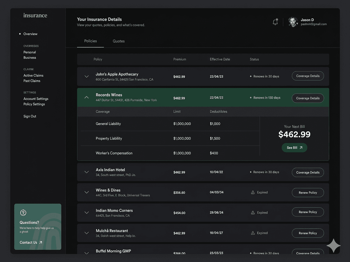 Client Portal, a project built by Tanzeel Naveed Khan