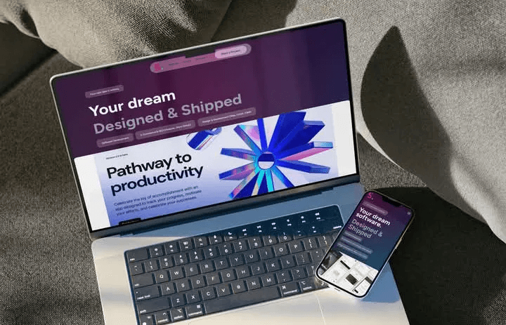 Homepage of Social, a digital services website built with Next.js and Tailwind CSS