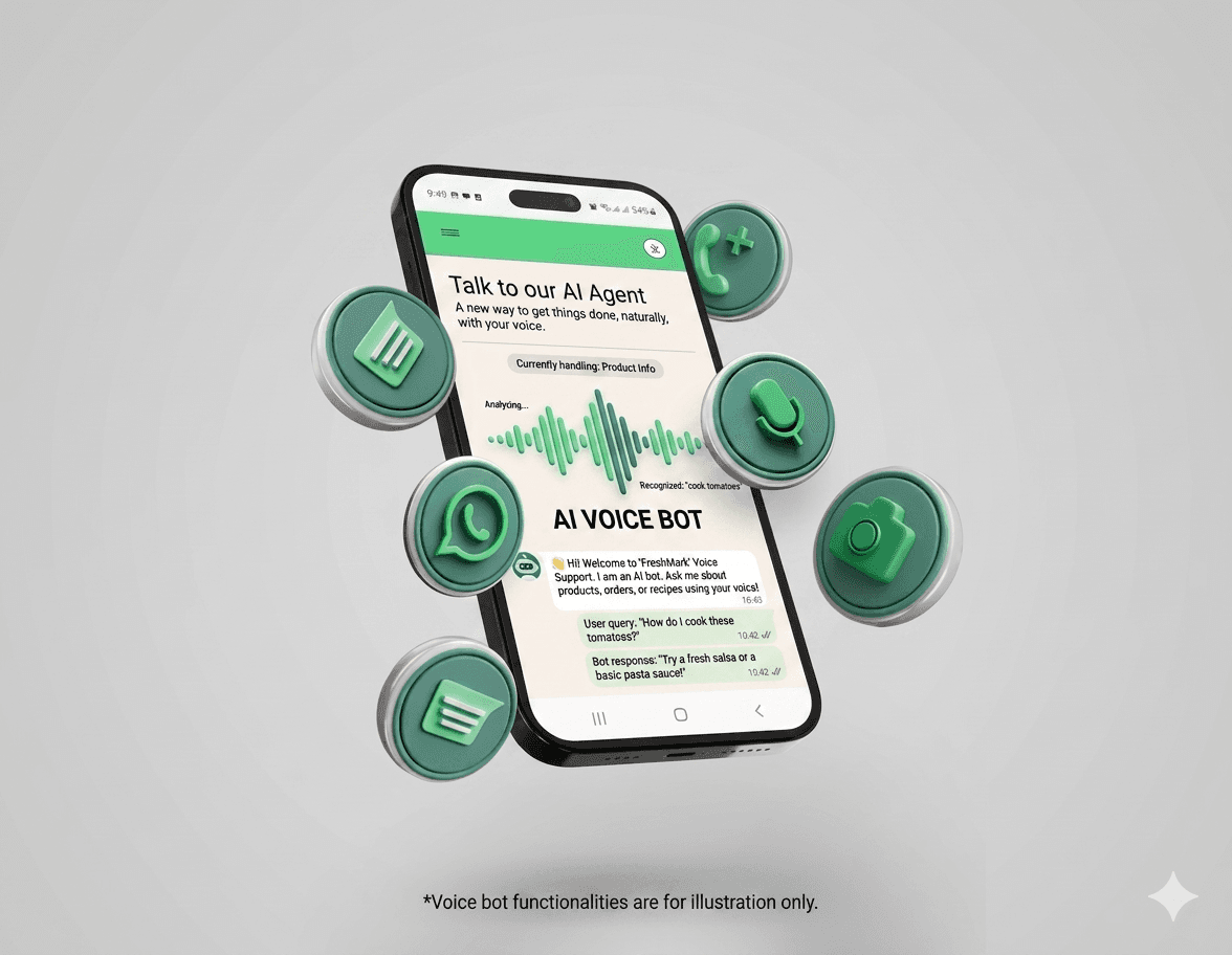 WhatsApp Voice Bot, a project built by Tanzeel Naveed Khan
